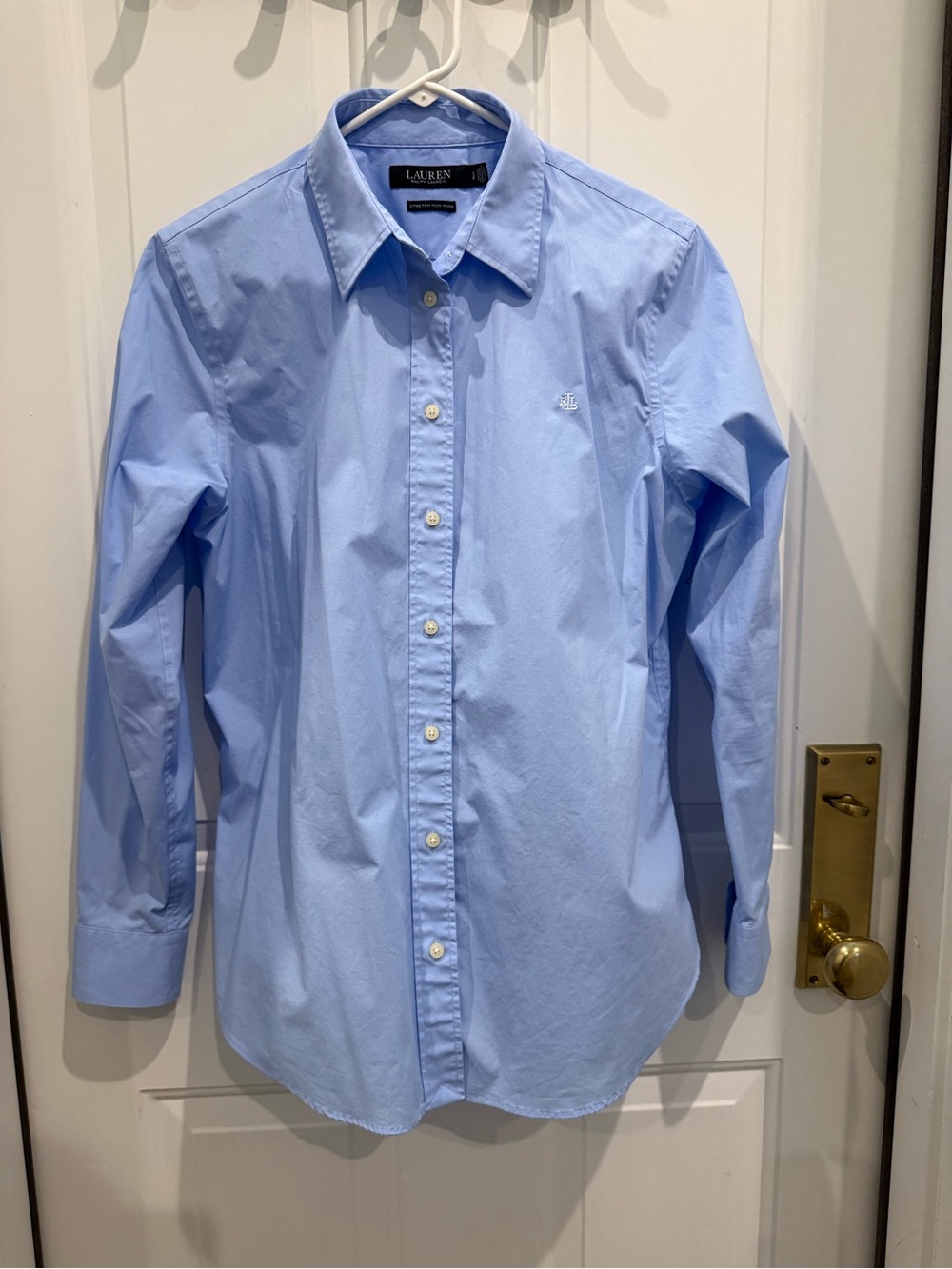 Men’s Ralph Lauren Classic Light Blue Dress Shirt